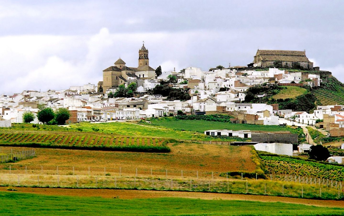 Moteros en una edición anterior de la Concentración de Montilla